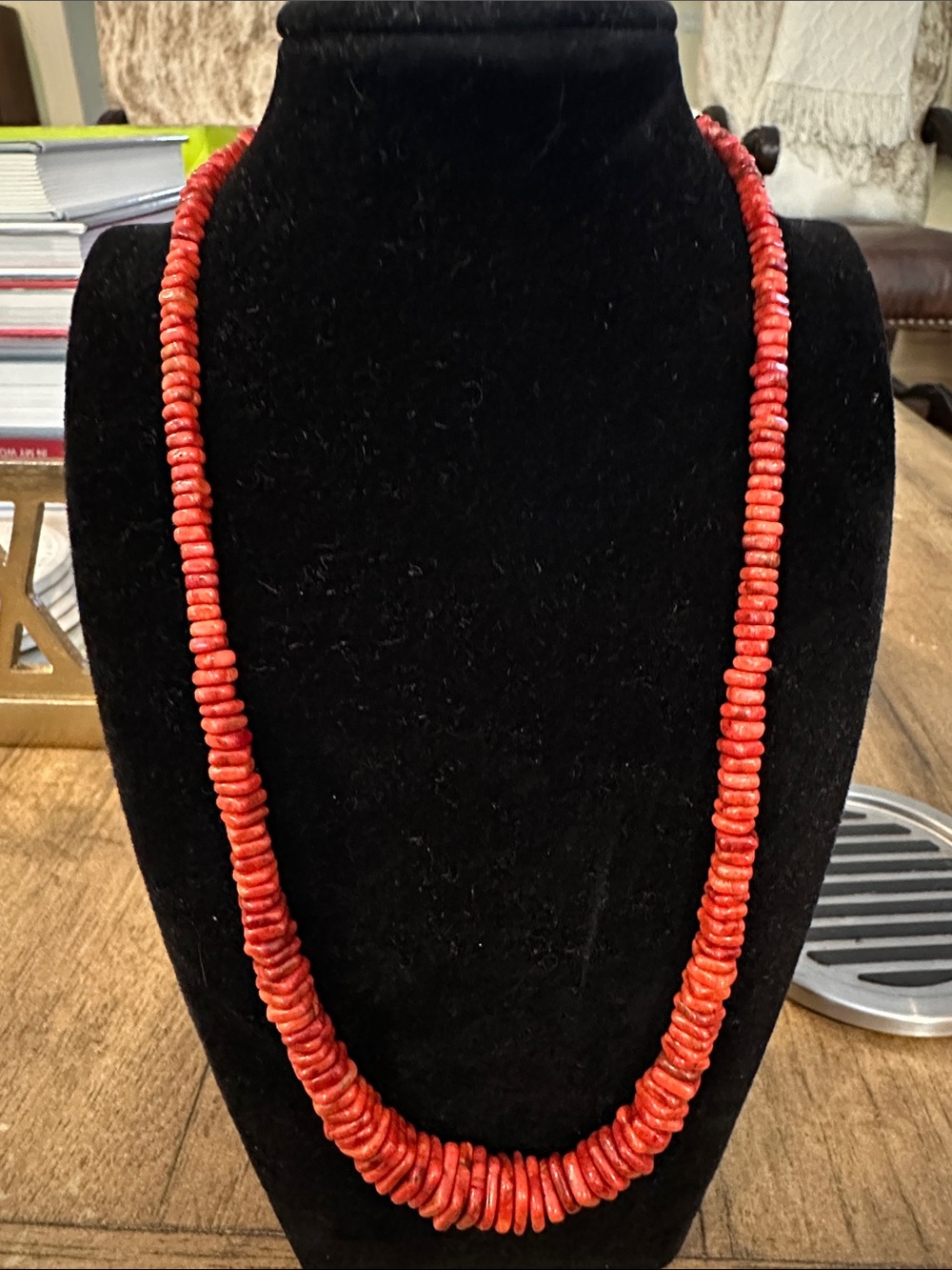 Jay King Vibrant Red Graduated Bead Necklace